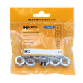 Mutter M12 FZB 10-pack Heco